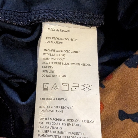 Prana Women's XS Kimble Printed 7/8 Legging Pants Nordic Pink Wildflower - Picture 8 of 11